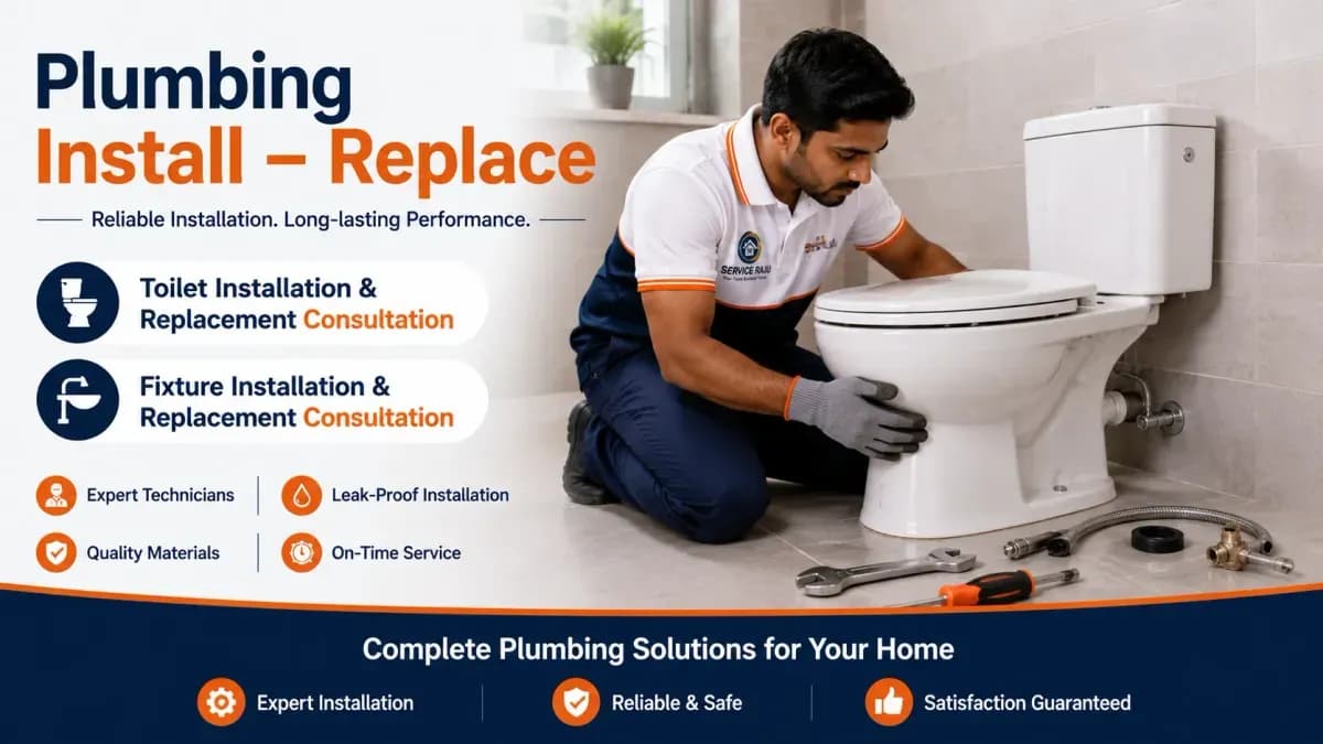 Plumbing Install - Replace