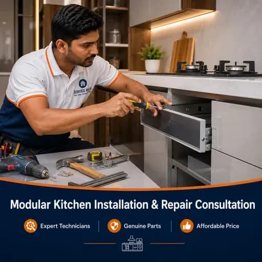 Modular Kitchen Installation & Repair Consultation