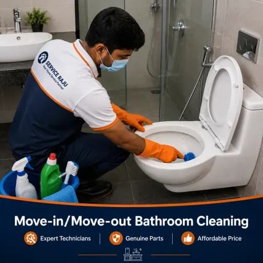 Move-in/Move-out Bathroom Cleaning