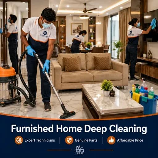Furnished Home Deep Cleaning