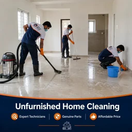 Unfurnished Home Cleaning