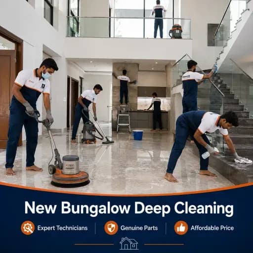 New Bungalow Deep Cleaning