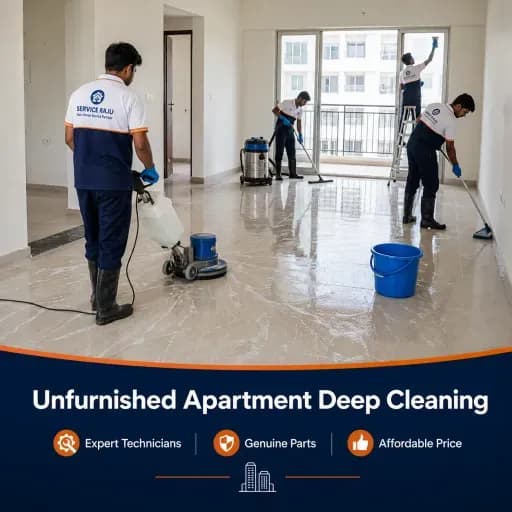 Unfurnished Apartment Deep Cleaning