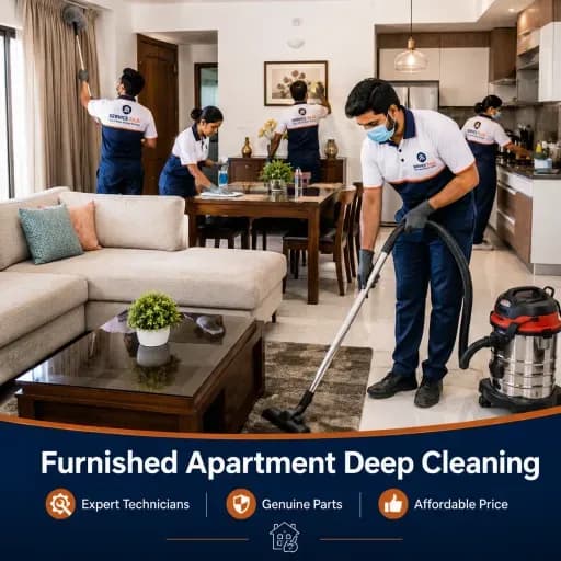 Furnished Apartment Deep Cleaning